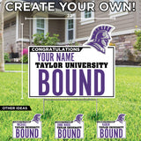 Custom Graduation Yard Sign | Name Bound
