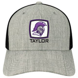 Mid-Pro Snapback Adjustable Hat | Melange Grey/Black