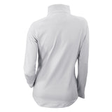 Ladies Outward Nine Half Zip by Columbia, White