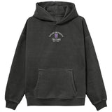 Pigment Dye Oversized Hood | Black
