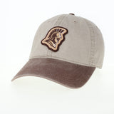 Terra Twill Adjustable Hat | Khaki & Brown