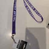 Shenandoah Lanyard | Purple/White