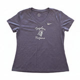 Tri-Blend Short Sleeve Mid-V | Purple