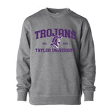 Youth Logoed Crew | Nickel