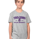 Youth Logoed Tee | Athletic Heather