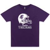 Football Helmet Tee | Purple