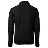Cascade Eco Sherpa Fleece Mens Big & Tall Quarter Zip Jacket | Black