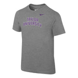 Nike Toddler Core Cotton Short Sleeve Tee (sizes 2T-4T), Dark Heather