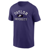 Nike Core Cotton Short Sleeve Tee, Orchid