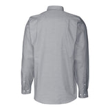 Stretch Oxford Mens Big & Tall Long Sleeve Dress Shirt | Grey