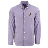 Skyline Eco Gingham Big & Tall Long Sleeve Dress Shirt | Purple/White