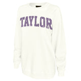 Unisex Black Label French Terry Crew | White