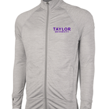 Men's Tru Fitness Jacket, Grey Space Dye