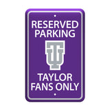 Plastic Parking Sign