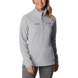 COLUMBIA Ladies Ali Peak 1/4 Zip, Cool Grey