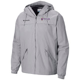 COLUMBIA Orville Creek Rain Jacket, Cool Grey