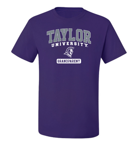 Short Sleeve Grandparent Tee, Purple