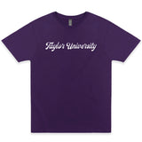 University Script Tee | Purple