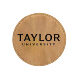 Laramie Round Coaster, Bamboo