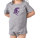 Infant Logoed Onesie | Heather Grey