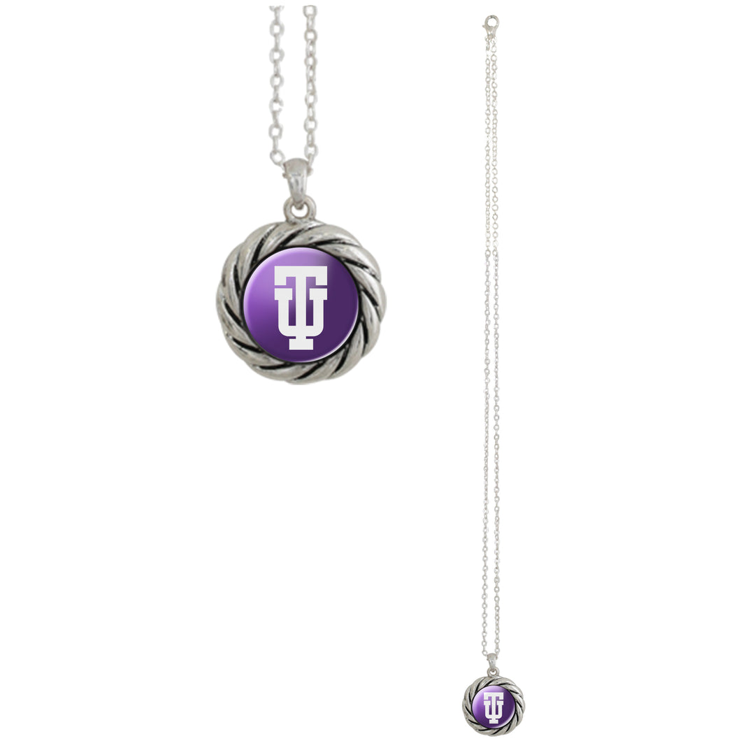 Westport Necklace, Purple/Silver