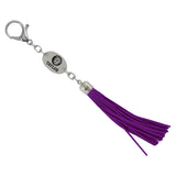 Tassel Key Tag | Purple