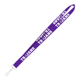 South Beach Lanyard, Purple