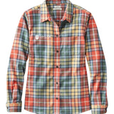 Ladies Scotch Plaid Flannel Shirt | Washed Buchanan