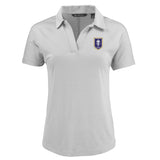 Coastline Epic Comfort Eco Recycled Dolman Womens Polo | Concrete