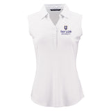 Forge Eco Recycled Sleeveless Womens Polo | White