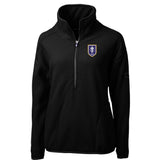 Cascade Eco Sherpa Womens Fleece Pullover Jacket | Black