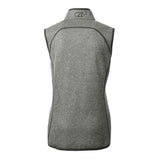 Mainsail Sweater Knit Womens Full Zip Vest | Polished Heather