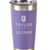 20 OZ. Powder Coated Tumbler Alumni, Purple