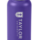 32 oz. Laser Etched Powder Coated Bottle | Stainless Steel Purple
