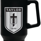 40oz. Handled Stainless Steel Travel Mug | Black