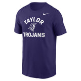 Dri-Fit Cotton Short Sleeve Tee | Purple