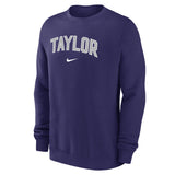 Club Fleece Crewneck | Purple