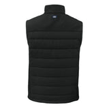 Evoke Hybrid Eco Softshell Recycled Mens Full Zip Vest | Black