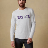 Sunwashed Slub Crew Mens | Light Grey Heather