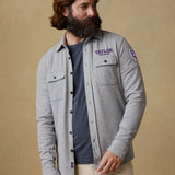 Legend Sweater Shirt Mens | Fossil Grey Twill