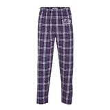 Harley Flannel Pant | Purple/White Plaid