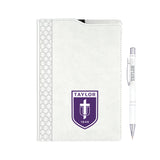 Montebello Journal & Pen Set | White