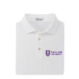 Solid Performance Jersey Polo | White