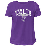 Ladies Vintage Washed Cotton Tee | Purple