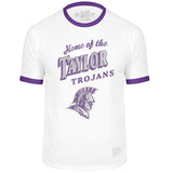 Classic Cotton Ringer Tee | White