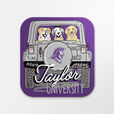 4 inch Weather Resistant Sticker | College Friends