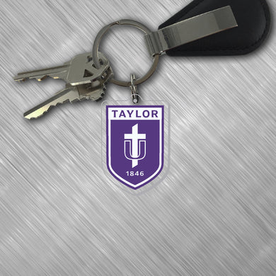 Acrylic Key Tag, Purple