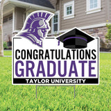Graduation Yard Sign, Congratulations Graduate