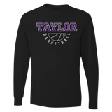 Long Sleeve Basketball Tee, Black
