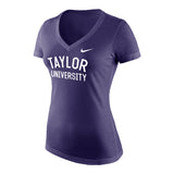 Tri-Blend Short Sleeve Mid-V | Purple